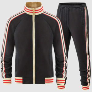 Oscar - Ensemble de survêtement rayé et pantalon de sport pour hommes