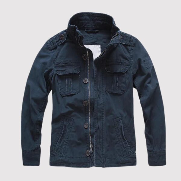 Clark - Veste en jean rétro avec plusieurs poches – Image 2