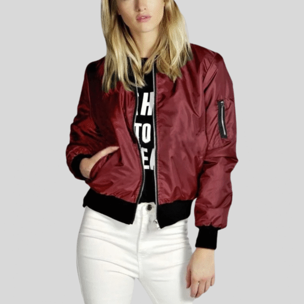 Evelyn - Veste avec col en O – Image 2
