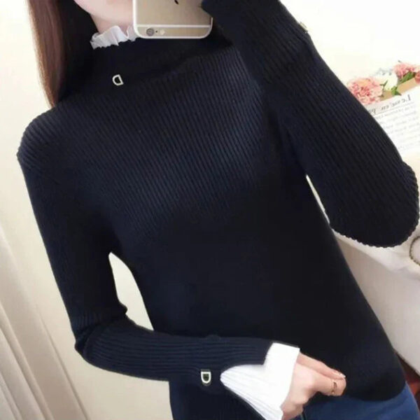 Eloise - Pull à col roulé en tricot – Image 6