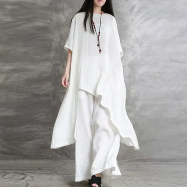 Beatrice - Ensemble de linge de maison pour femmes en coton – Image 4
