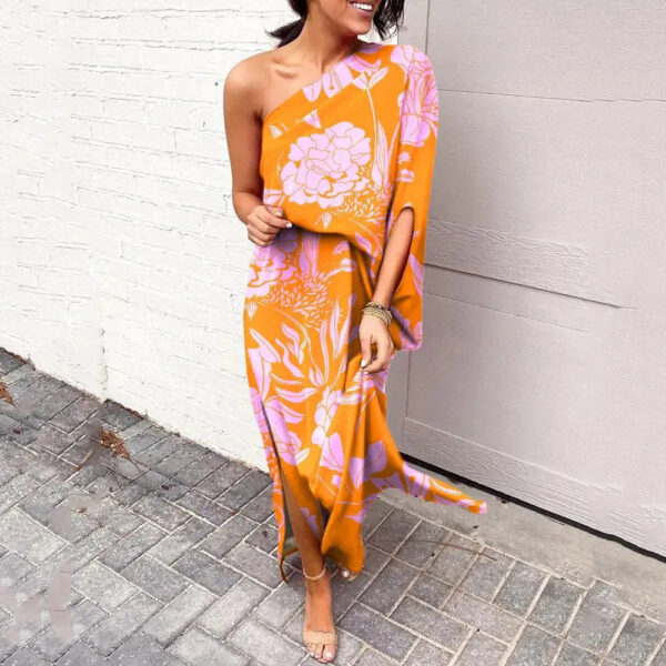 Annabel - Robes à épaules diagonales – Image 7