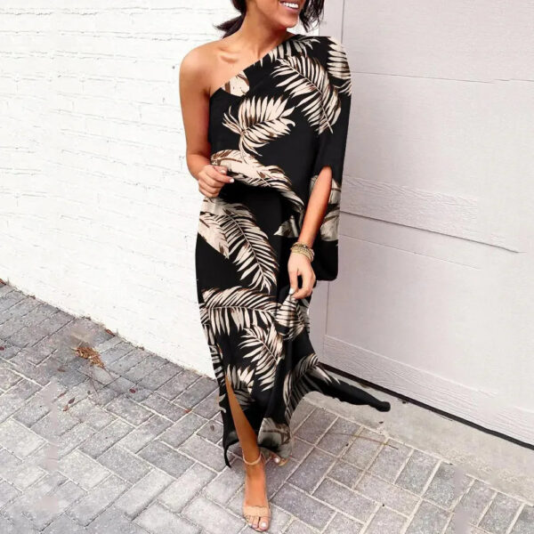 Annabel - Robes à épaules diagonales – Image 6