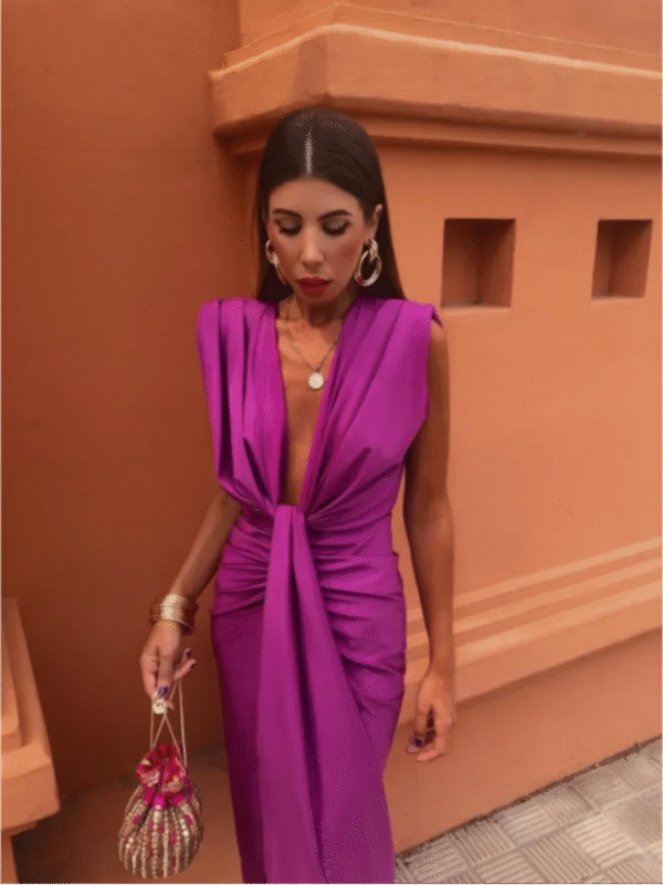 Carlotta - Robe élégante et sophistiquée pour femmes – Image 4