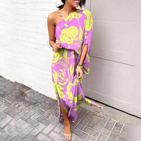 Annabel - Robes à épaules diagonales – Image 8