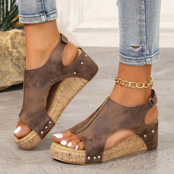 Albertina - Sandales compensées d'été pour femme – Image 4