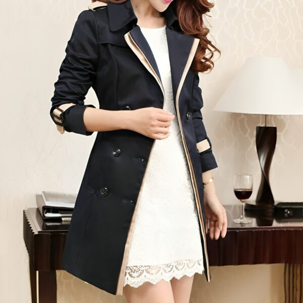 Amélie - Lange Trenchcoat – Image 2