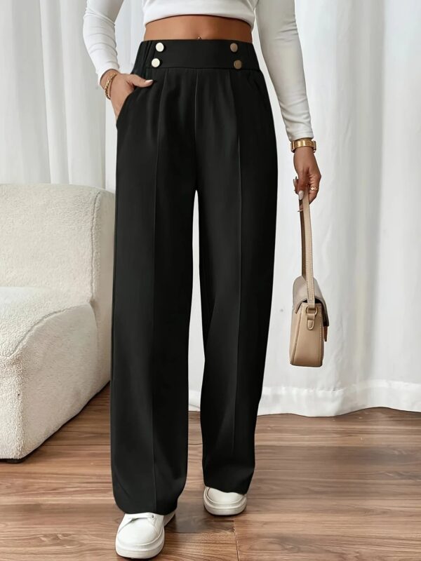 Arvilla - Pantalon droit élégant de style français – Image 6