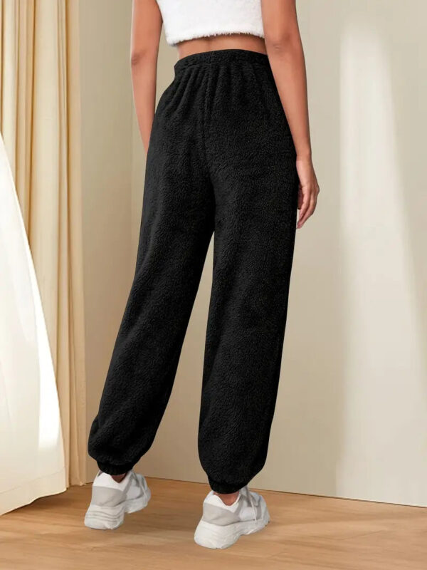 Elsie - Pantalon de survêtement en polaire taille haute pour femme – Image 6