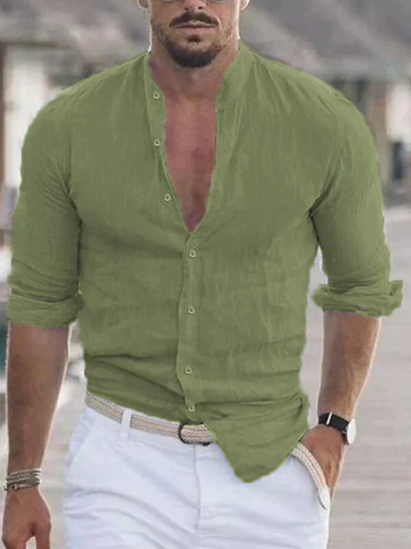 Jamie - la chemise en Lin stylée – Image 2