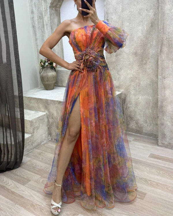 Claudine - Robe longue élégante et flatteuse pour femmes – Image 3