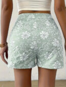 Honora - Short fleuri décontracté et élégant pour femme