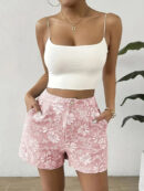 Honora - Short fleuri décontracté et élégant pour femme