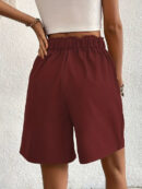 Agatha - Short taille haute à jambes larges