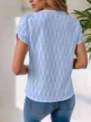Jeanette - Chemise élégante à encolure asymétrique