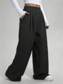 Esther - Pantalon large taille haute pour femme