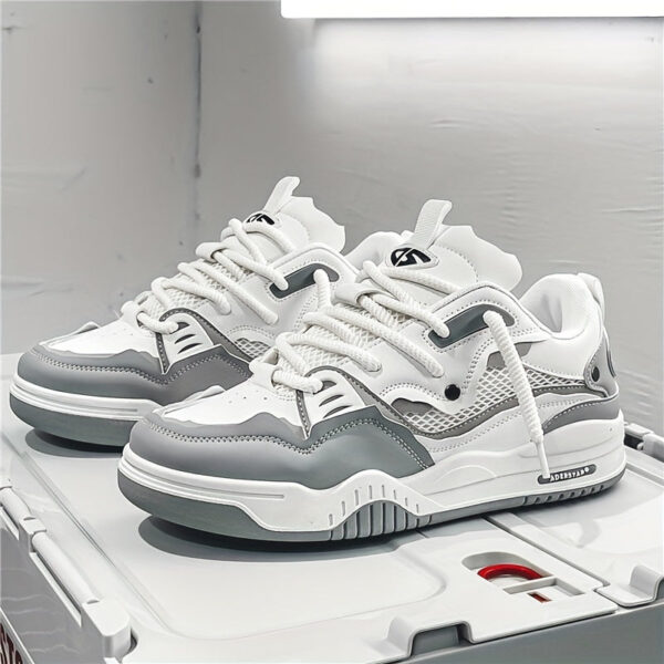 Hanz - Chaussures de sport décontractées à motifs géométriques – Image 4
