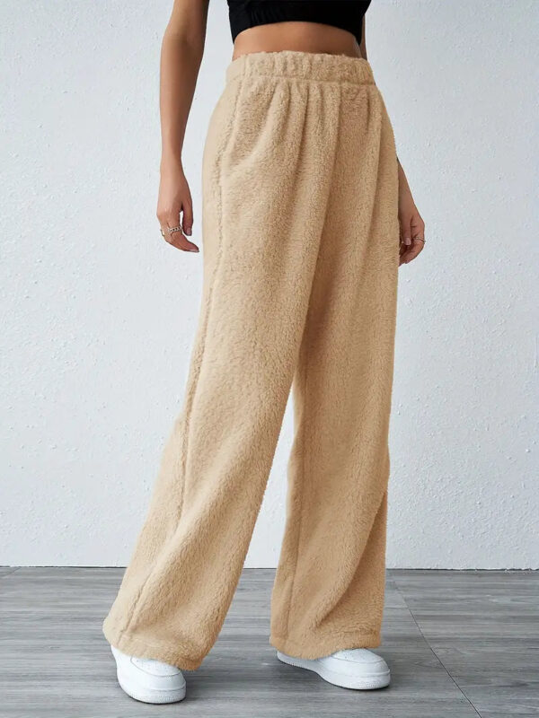 Deby - Pantalon polaire solide et décontracté – Image 4