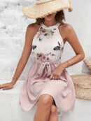 Lettice - Robe plissée à imprimé floral