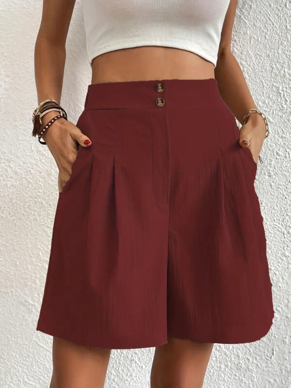 Agatha - Short taille haute à jambes larges – Image 3