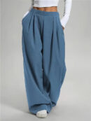 Esther - Pantalon large taille haute pour femme