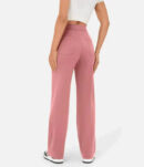 Pantalon décontracté à taille haute