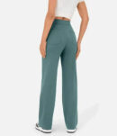 Pantalon décontracté à taille haute