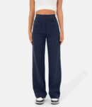 Pantalon décontracté à taille haute