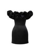 Madison | Robe satin volants