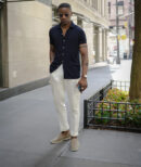 Gio - Mocassins en cuir vintage pour hommes