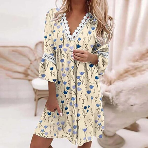 Alice - Robes bohèmes décontractées – Image 3