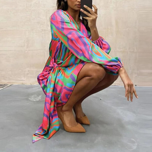 Adeline - Robe imprimée élégante à la mode – Image 2