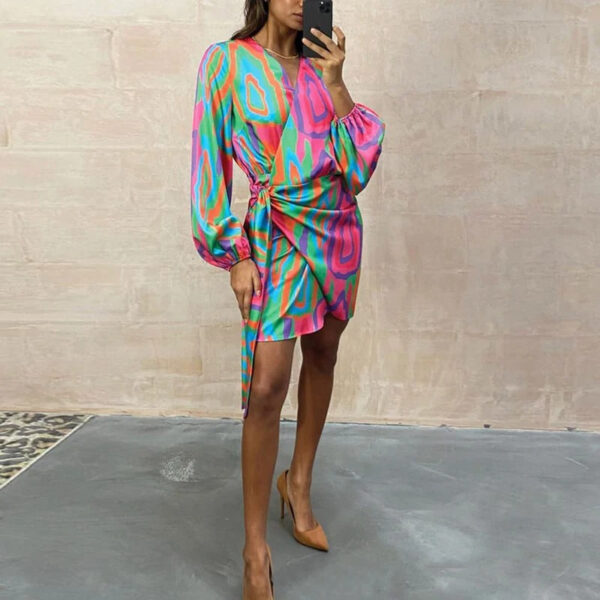 Adeline - Robe imprimée élégante à la mode – Image 3