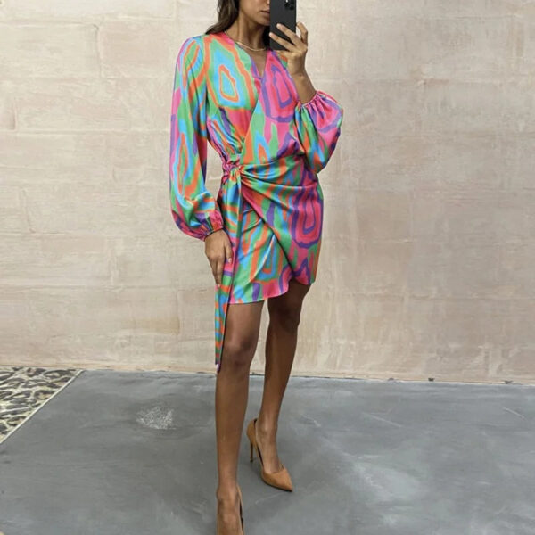 Adeline - Robe imprimée élégante à la mode – Image 5