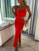 Laura - Robe longue moulante