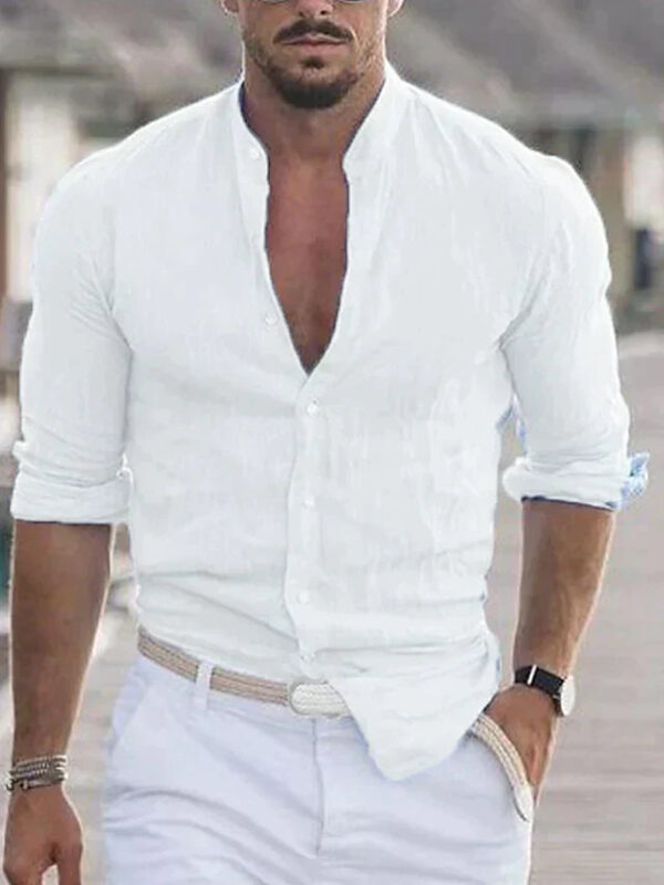 Jamie - la chemise en Lin stylée – Image 5