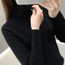 Cora - Pull à col roulé en tricot