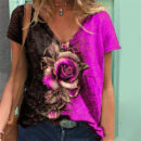 Aurelia - Chemise pour dames avec col en V