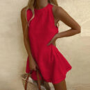 Connie - Mini robe A-line confortable