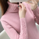 Cora - Pull à col roulé en tricot