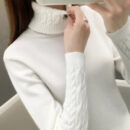 Cora - Pull à col roulé en tricot