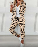 Diana -  Blazer à manches longues et pantalon