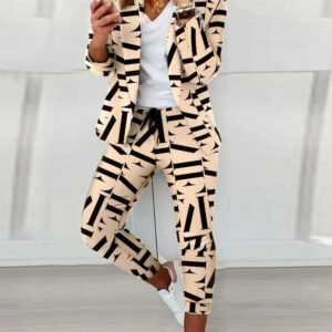 Diana -  Blazer à manches longues et pantalon