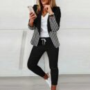 Diana -  Blazer à manches longues et pantalon