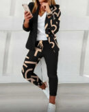 Diana -  Blazer à manches longues et pantalon