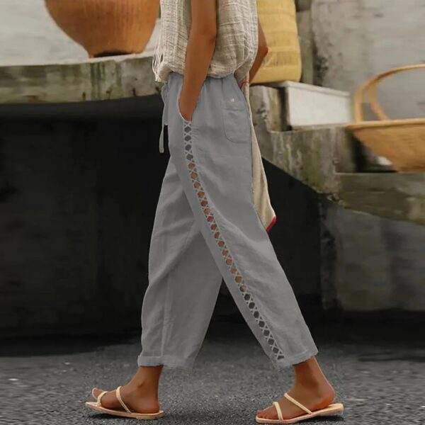 Cora - Pantalon baggy décontracté à jambes larges – Image 3