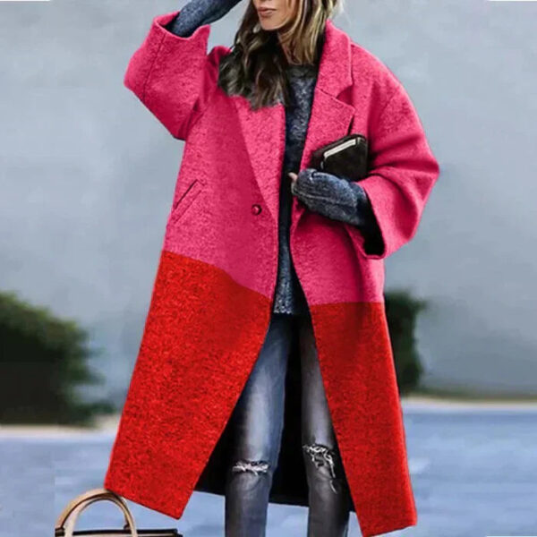 Dimity - Manteau de laine élégant et surdimensionné – Image 6