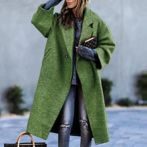 Dimity - Manteau de laine élégant et surdimensionné – Image 2