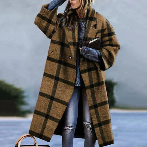 Dimity - Manteau de laine élégant et surdimensionné – Image 7