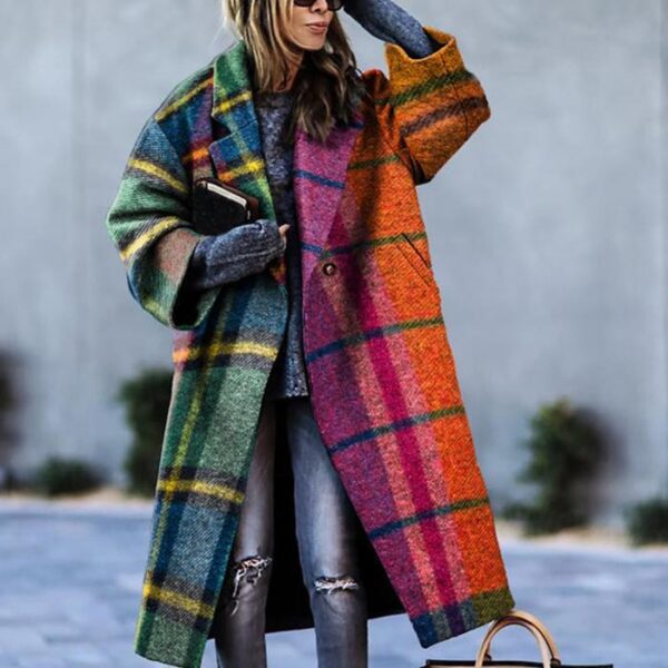 Dimity - Manteau de laine élégant et surdimensionné – Image 3